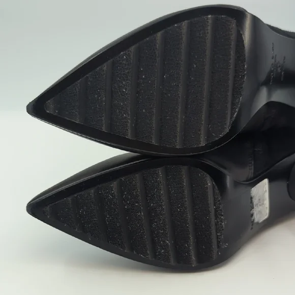 rag & bone Beha Boots in Black Leather & Suede Heeled Sz 7 - Picture 11 of 12